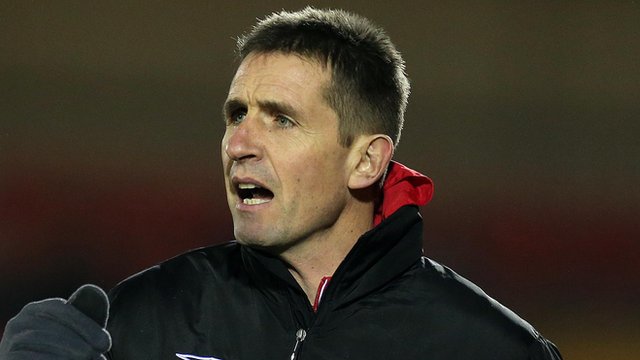 Stephen Baxter is the manager of Crusaders