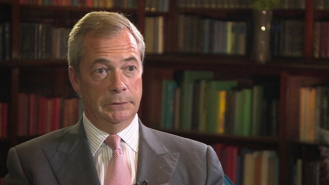 UKIP Leader Nigel Farage: 'We Want Our Country Back' - BBC News