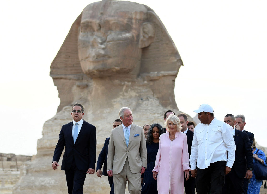 تشارلز وكاميلا في زيارة لمصر