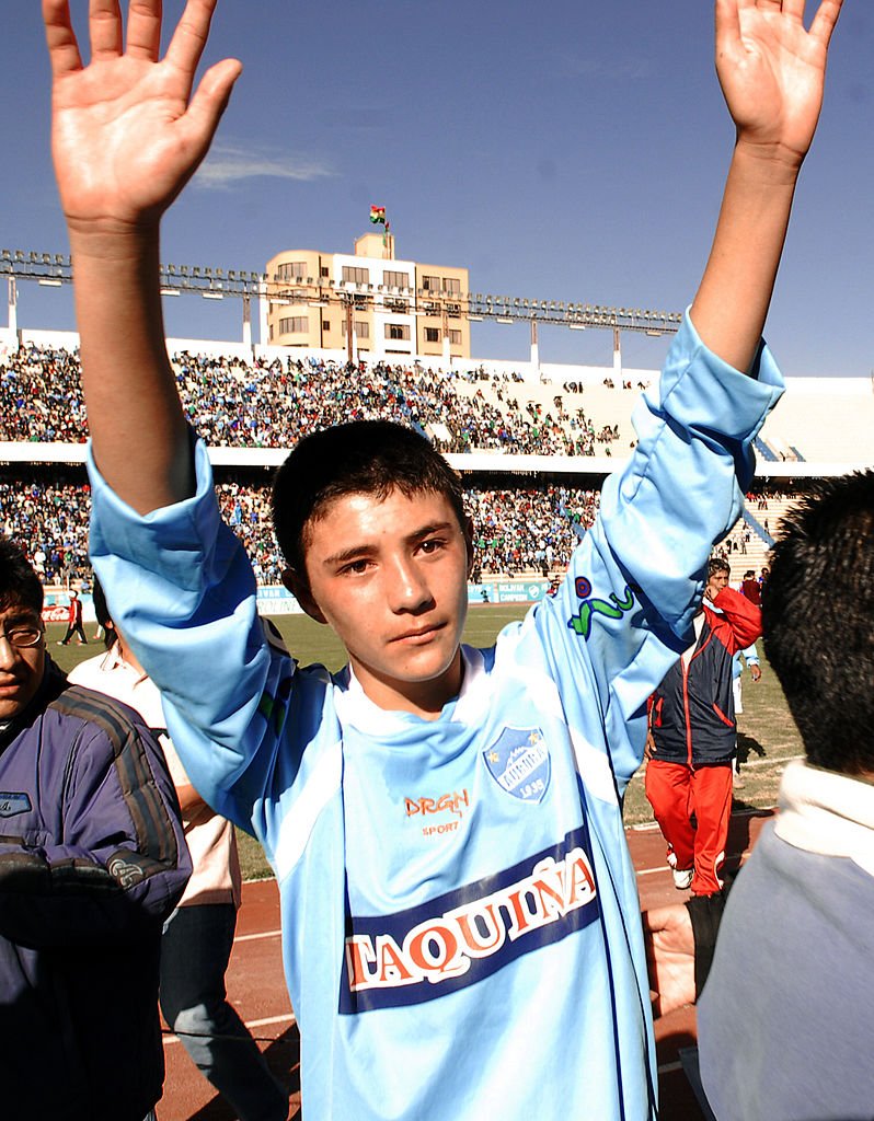 Mauricio Baldivieso en 2009.