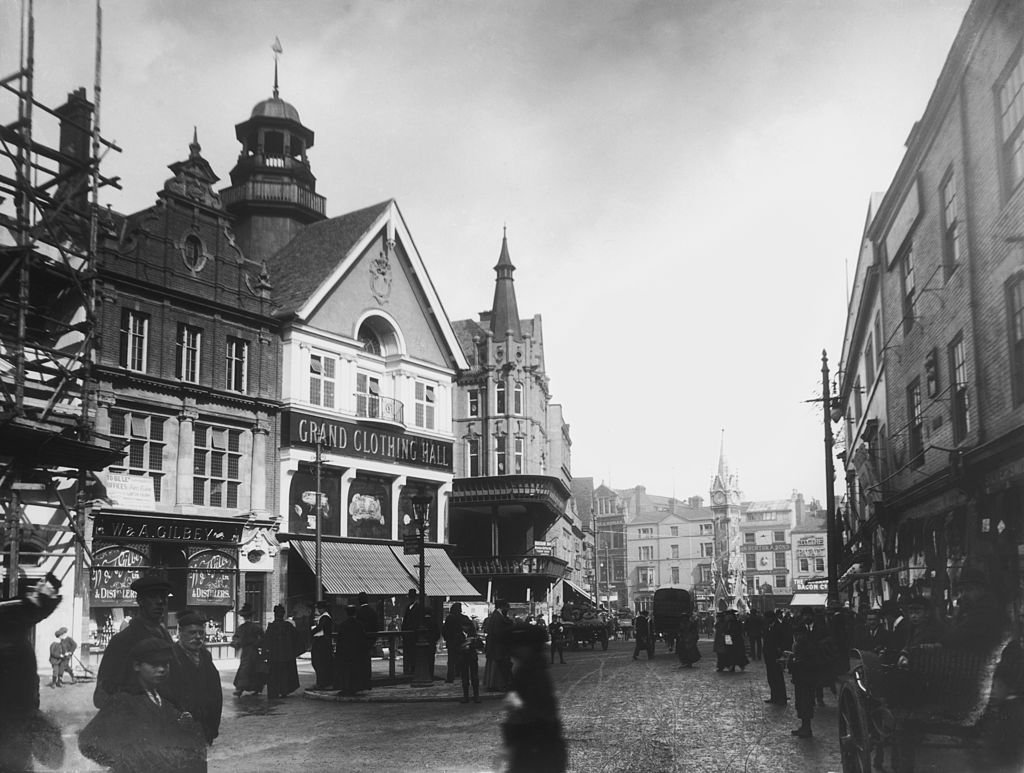 Foto de Leicester em 1904