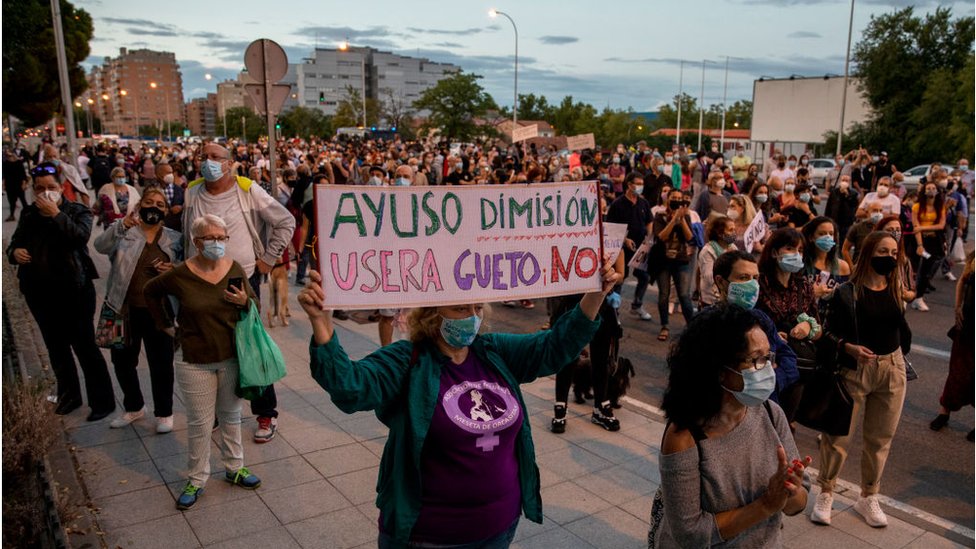 Madrid protesto