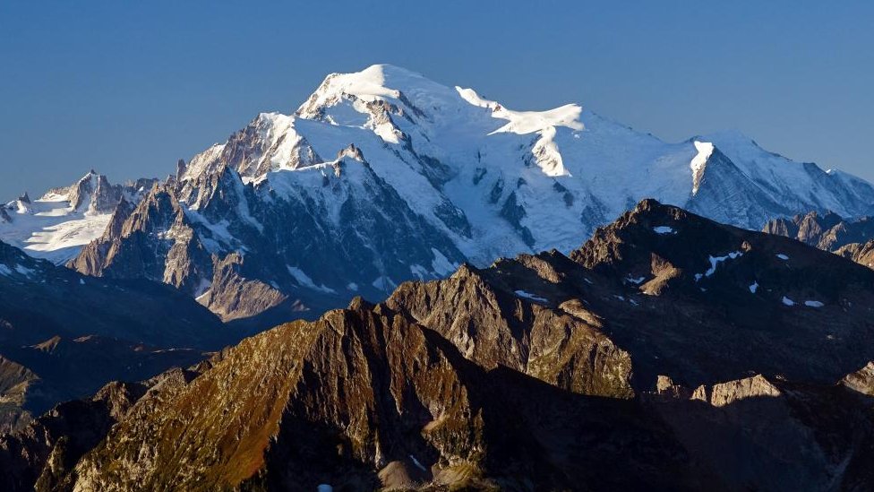 France's highest mountain Mont Blanc is shrinking