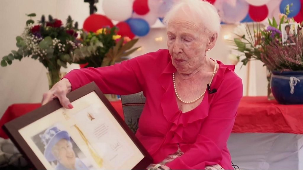 Watch: Hundred-year-old gets surprise Royal telegram day after Queen's death