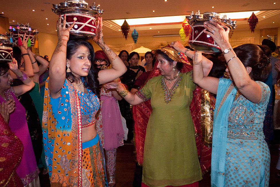 Британская индийская свадьба в Лондоне