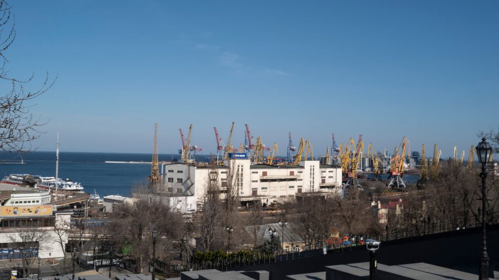 Puerto de Odesa.