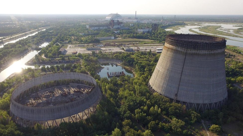 Planta de Chernóbil.