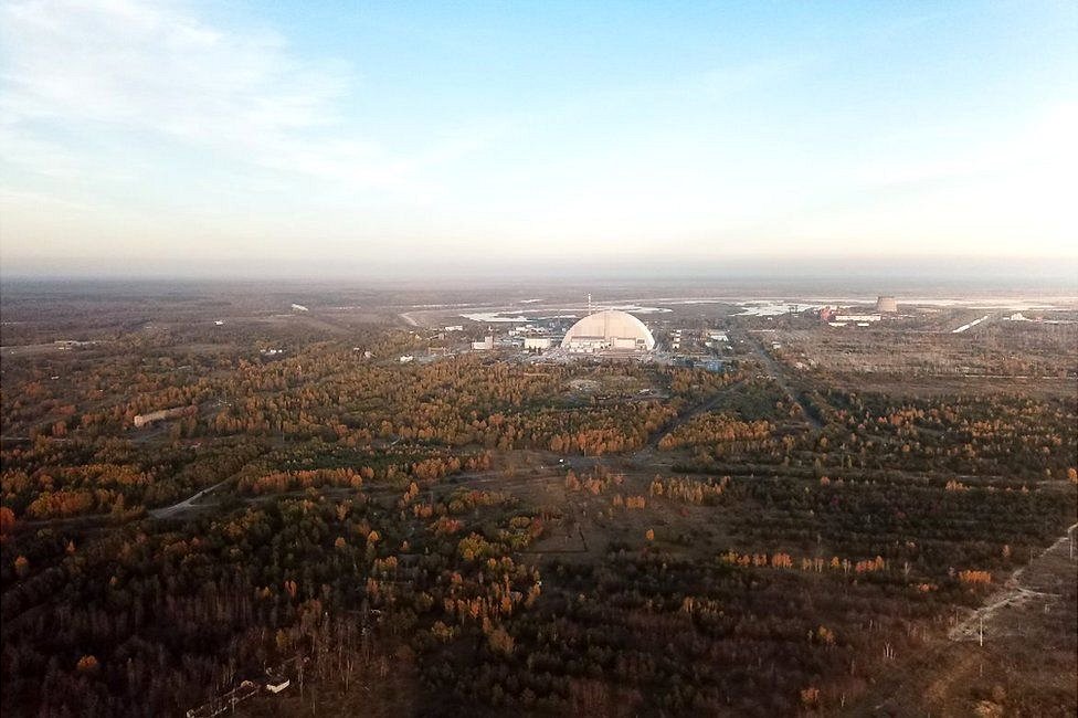 Imagen de la vieja nuclear de Chernobyl.