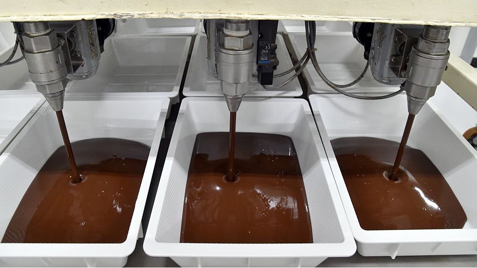 Оборудование на фабрике французского производителя шоколада CEMOI в Абиджане