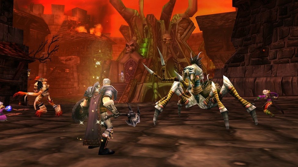 World Of Warcraft Classic Hit Game Goes Back To Basics Bbc News - roblox death sound played 1000000 times