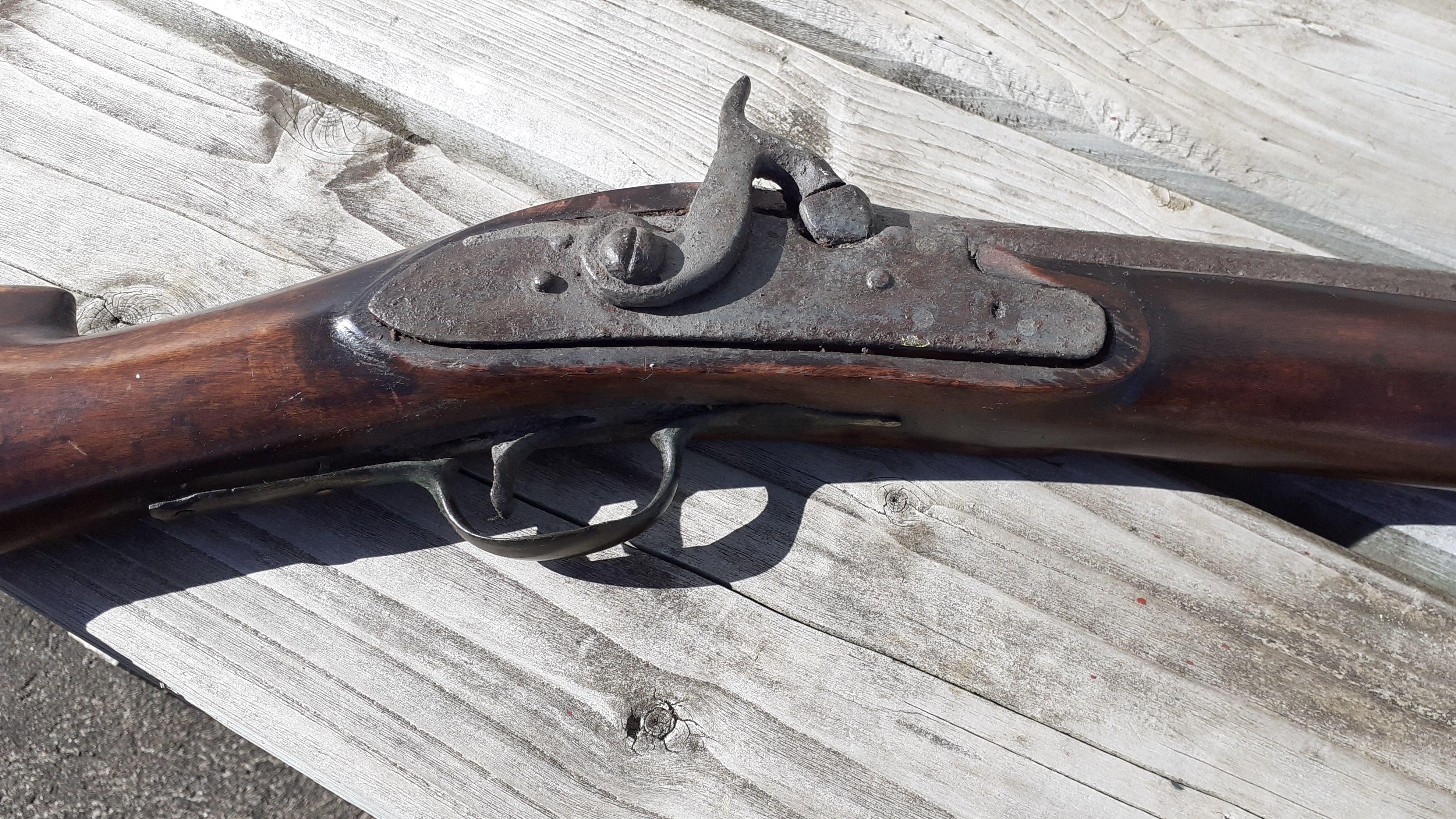 Musket that survived Brig Lily explosion 172 years ago displayed
