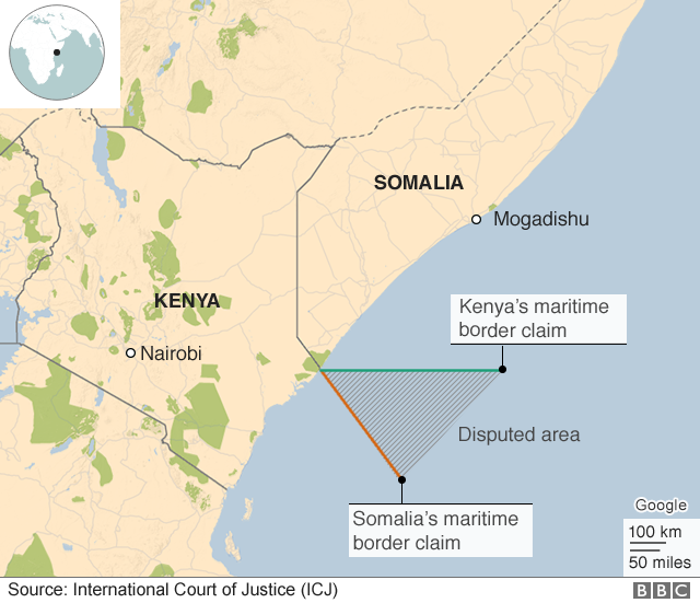 Кения Сомали граница