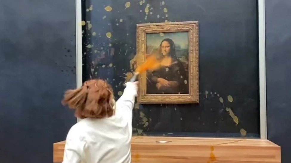 Why Climate Activists Are Throwing Food at Priceless Works of Art