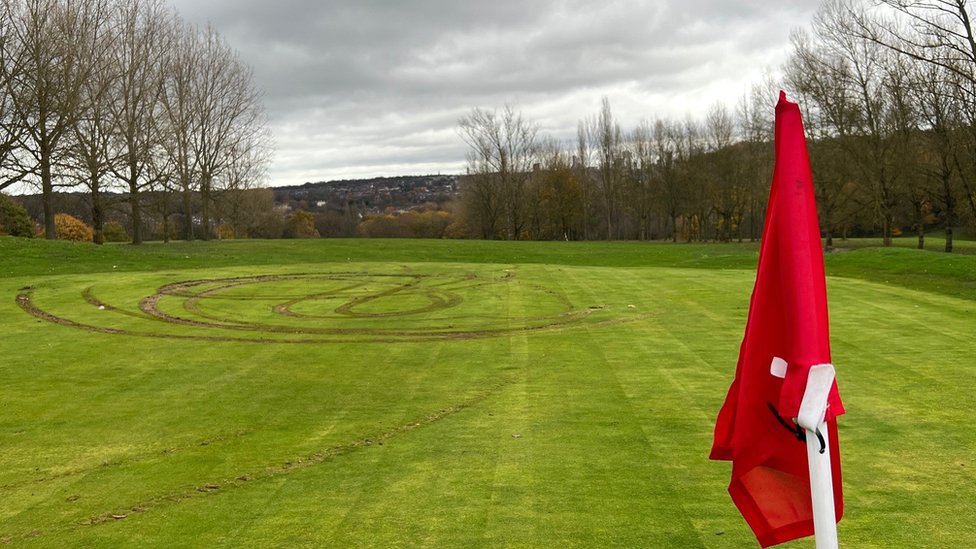 Leeds golf club facing closure over repeated vandalism BBC News