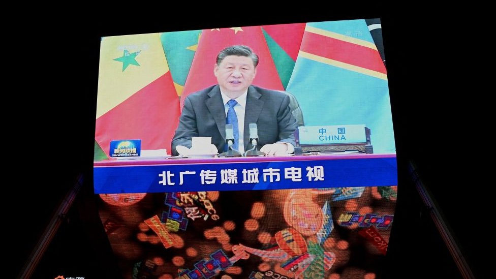 President Xi Jinping addressing Focac meeting