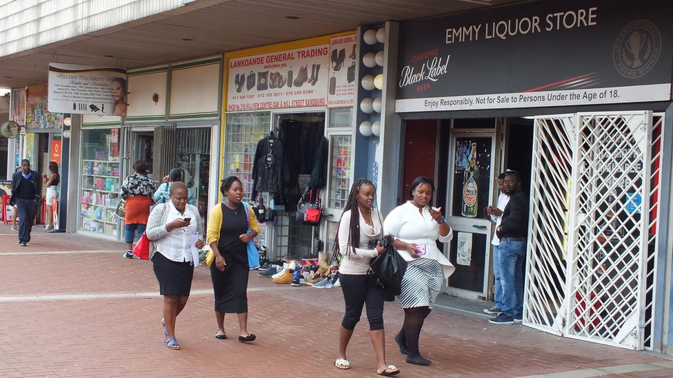 Магазин спиртных напитков в Рандбурге, Йоханнесбург