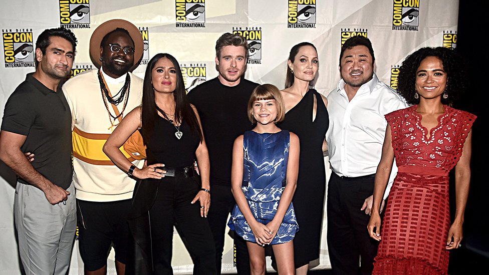 The cast of Marvel's Eternals