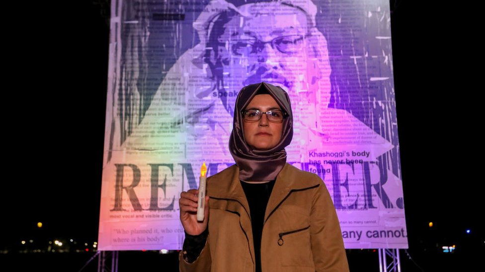 جمال خاشقجي: مظاهرة ووقفة احتجاجية في واشنطن في الذكرى الثالثة لمقتل الصحفي السعودي 2 خديجة جنكيز
