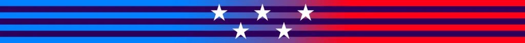 US election banner