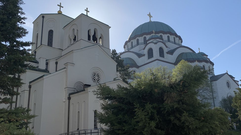 svetosavska crkva na Vračaru