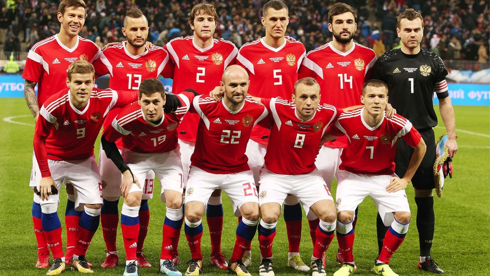 Rusia será el país sede de un Mundial con peor clasificación en el ranking de la FIFA. Selección rusa de fútbol