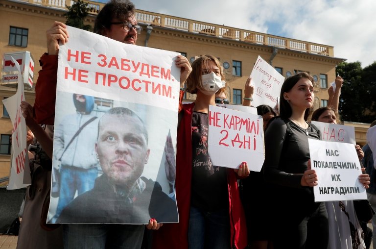 В субботу в Минске продолжились акции протеста против жестокого разгона милиции