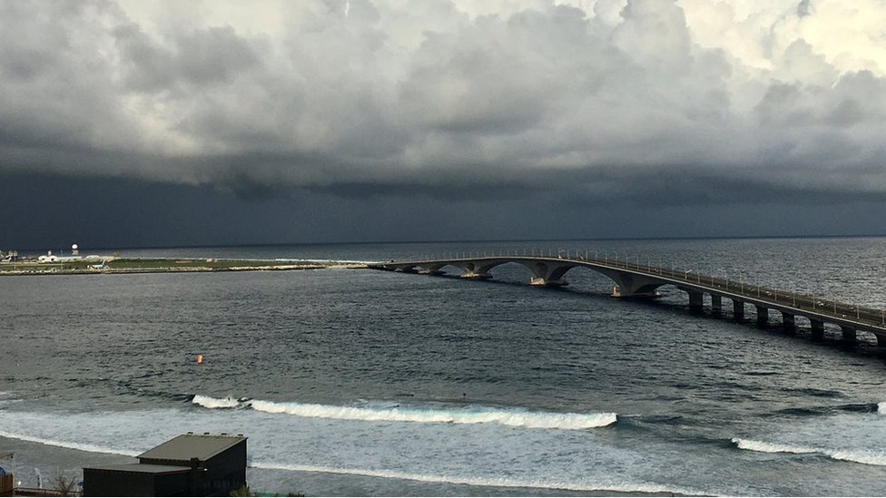 這座橋是中國在馬爾代夫資助的最大基建項目之一。