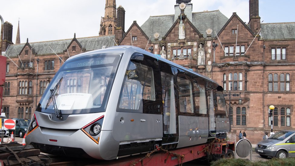 Coventry Light Rail Route Map Coventry's 'Very Light' Railway To Be Uk First - Bbc News