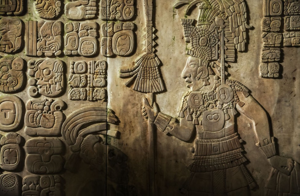 Jeroglífico maya.