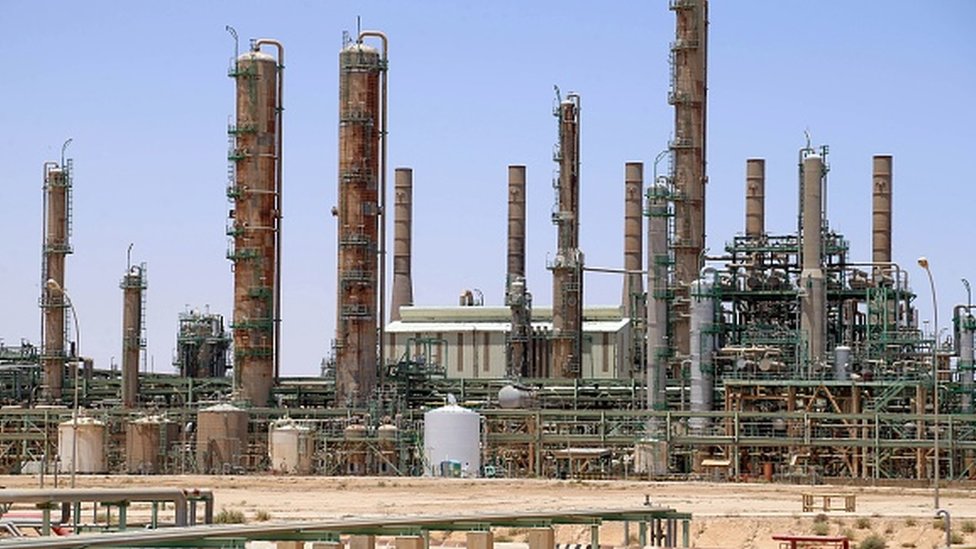 Libya'da petrol sahası