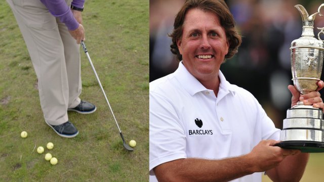 Roger Cleveland and Phil Mickelson