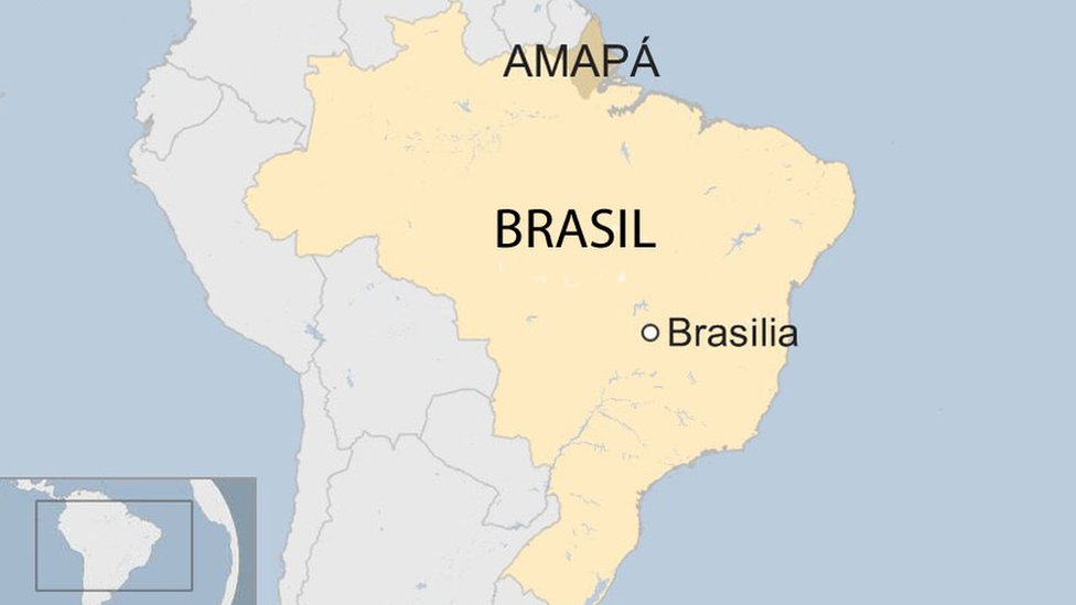 Mapa de Amapá