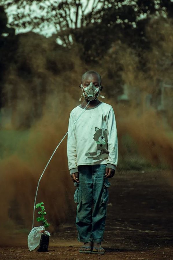 The Last Breath (El último aliento de Kevin Ochieng Onyango) fue fotografiado en Nairobi, Kenia.