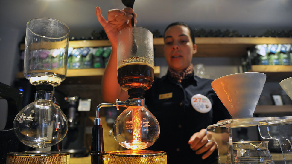 Colombiana produce café especial