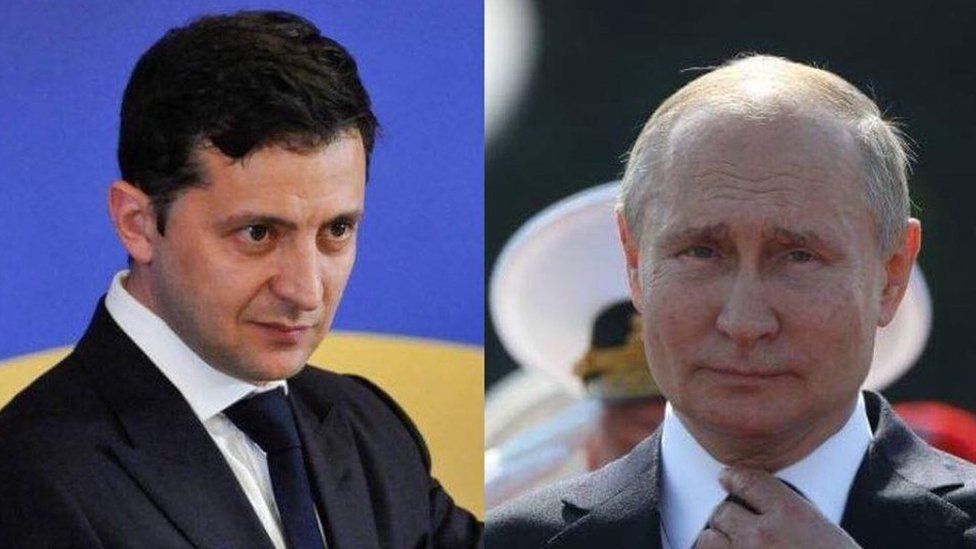 Зеленський і Путін