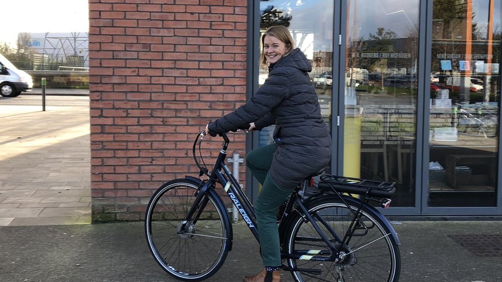 Энн Мэдден, Сустранс, увлечена тем, чтобы больше людей ездили на велосипеде и ходили пешком