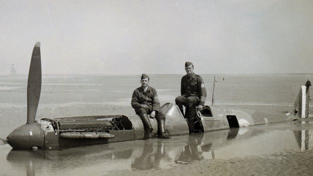 Пляж Кале 1940