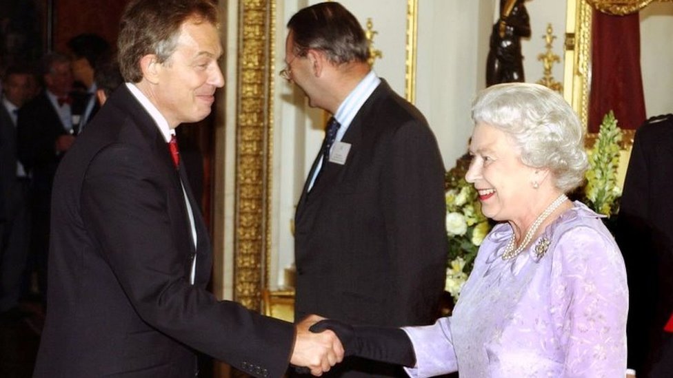 Tony Blair ve Kraliçe