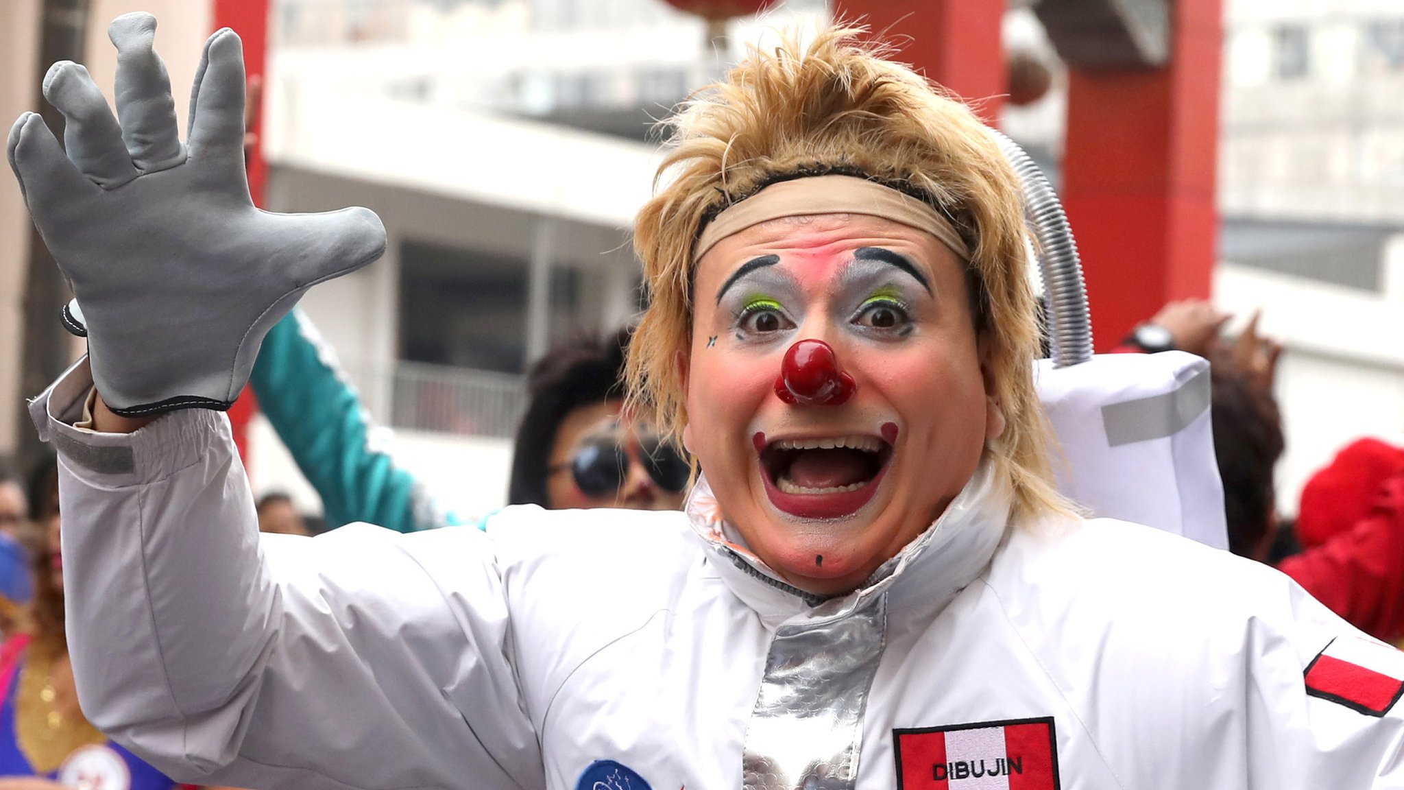 Peru's annual Clown Day parade - in pictures - BBC News