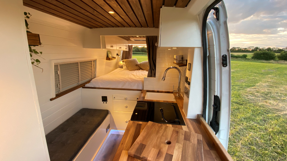 van converted to camper