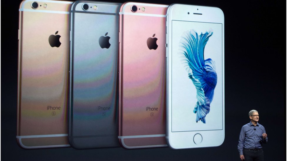 Apple iPhone 6s показан на мероприятии Apple 9 сентября