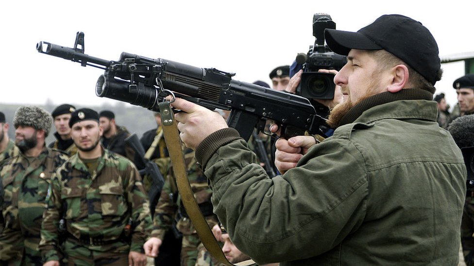 Kadyrov dispone de una milicia privada formada por miles de hombres. Ramzán Kadyrov