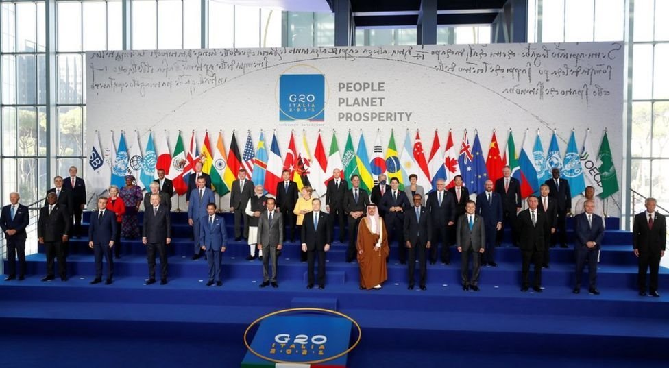 قادة الدول المشاركة في قمة العشرين