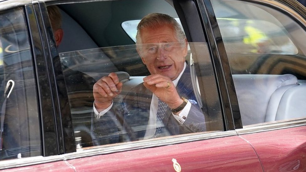 In pictures: Relaxed-looking King joins Coronation rehearsal