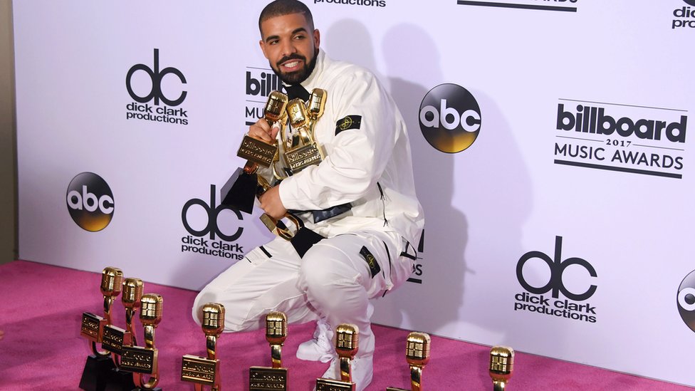 El cantante canadiense ganó numerosos premios en la gala de los Premios Billboard el mes pasado. Drake