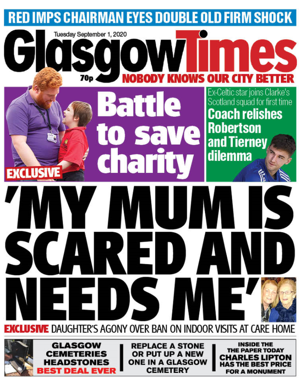 Scotland's papers 'Second lockdown looms' as coronavirus cases rise