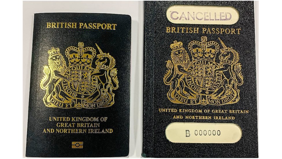 Is The New Passport Really Blue Or Black Bbc News