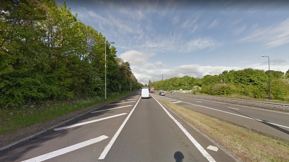 Man 39 dies after early hours crash on A48 near Cardiff