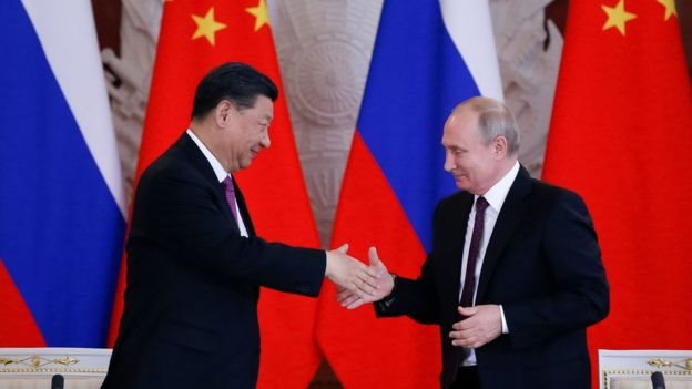 今年6月中國領導人習近平在莫斯科