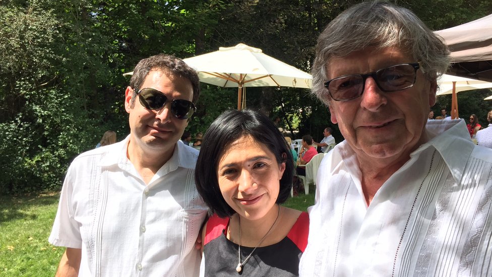 Chabre es el cónsul honorario de México en Barcelonnette. Jean Chabre